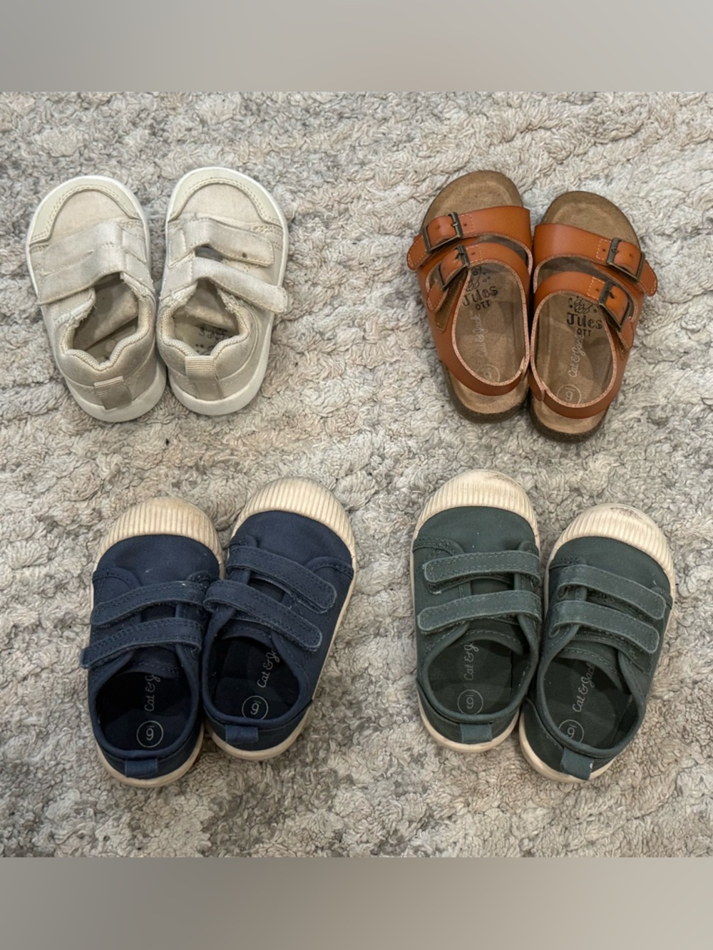 Bundle of Cat & Jack toddler shoes